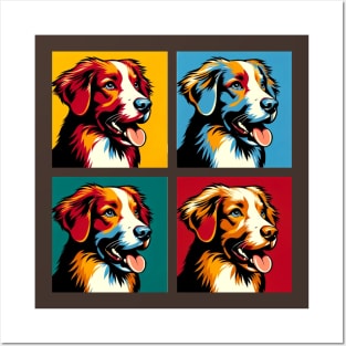 Nova Scotia Duck Tolling Retriever Pop Art - Dog Lovers Posters and Art